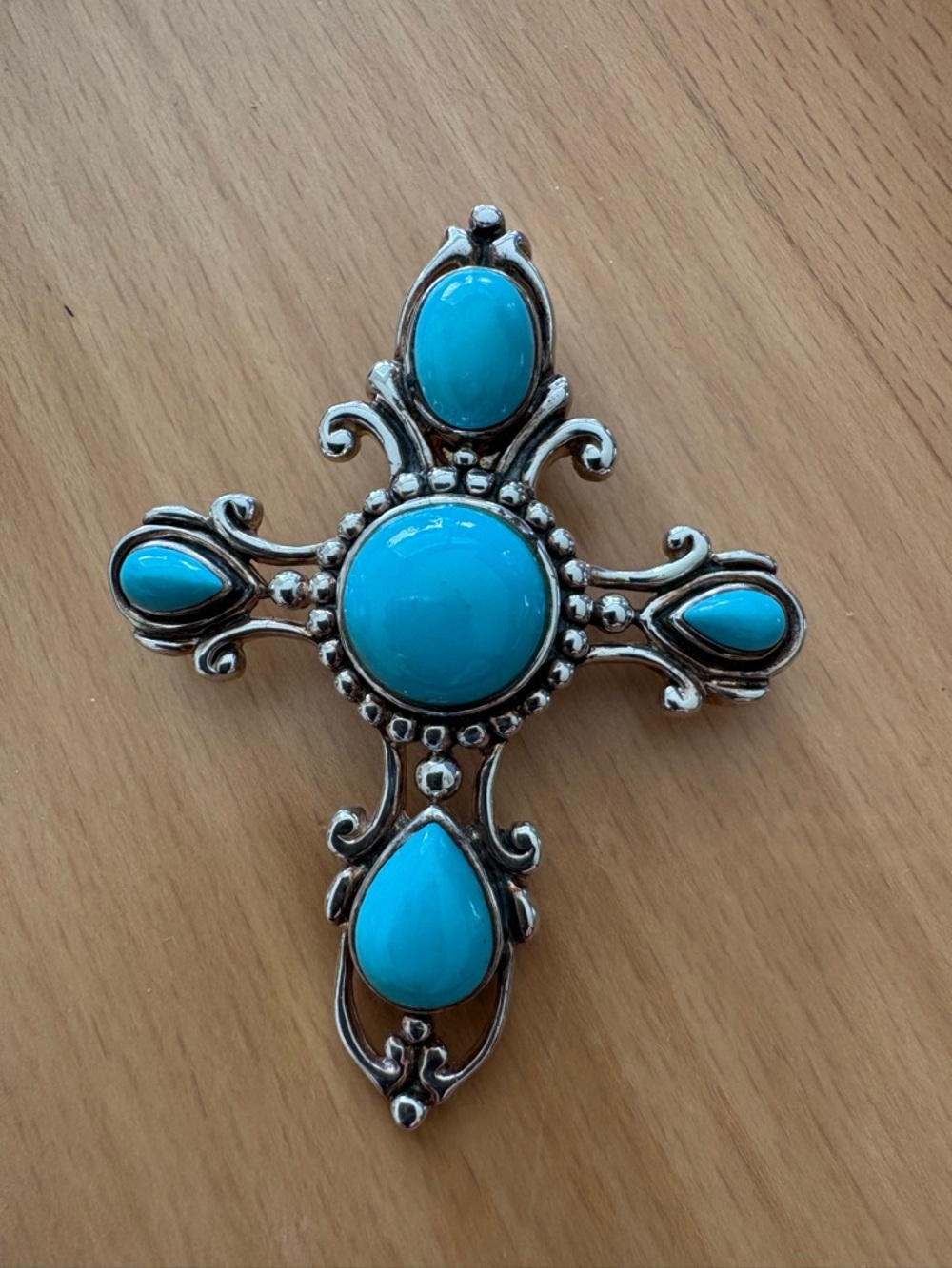 Turquoise Cross - Picture 2 of 4